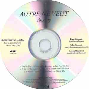 Autre Ne Veut - Anxiety