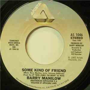 Barry Manilow - Some Kind Of Friend