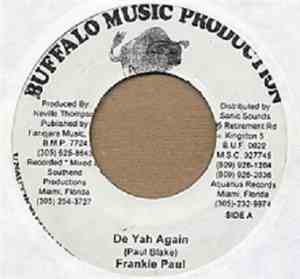 Frankie Paul - De Yah Again
