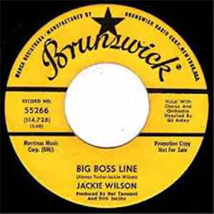 Jackie Wilson - Big Boss Line / Be My Gal