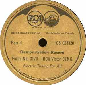 Unknown Artist - Demonstration Record