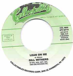Bill Withers - Lean On Me / Grandma's Hand
