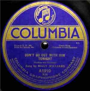 Billy Williams  - Don't Go Out With Him Tonight / Molly McIntyre