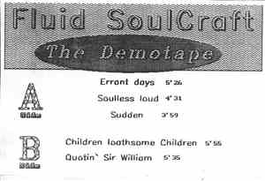 Fluid SoulCraft - The Demotape