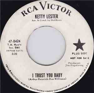 Ketty Lester - I Trust You Baby