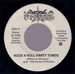 Mystique  - Rock N Roll Party Tonite / Stone Cold Crazy