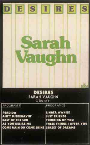 Sarah Vaughn - Desires