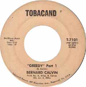 Bernard Calvin - Greedy