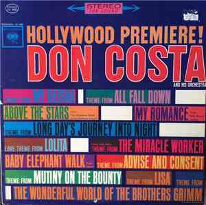 Don Costa And His Orchestra - Hollywood Premiere!