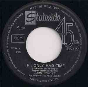 John Rowles - If I Only Had Time