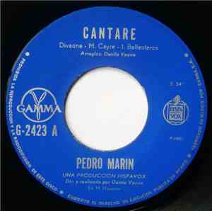 Pedro Marin - Cantare