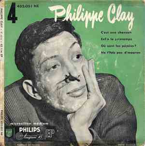 Philippe Clay - N°4 - C'Est Une Chanson