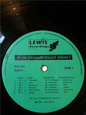 Unknown Artist - Gaelic Psalmody Recital - Volume 1