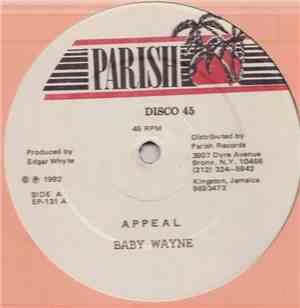 Baby Wayne  / Everton Chambers - Appeal / Sugar Dumplin