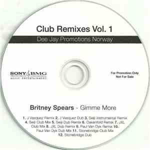 Britney Spears - Gimme More (Club Remixes Vol. 1)