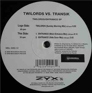 Twilords Vs. Transik - Twilords / Entrance Ep