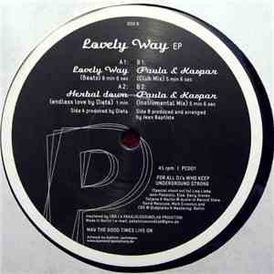 Dieta  / Jean Baptiste  - Lovely Way EP