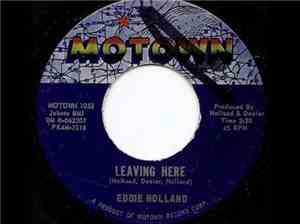 Eddie Holland - Leaving Here / Brenda