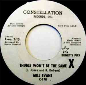 Mill Evans - Things Won't Be The Same