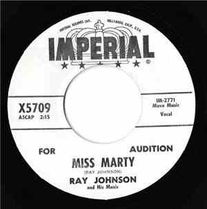 Ray Johnson - Miss Marty / Lost In The Night