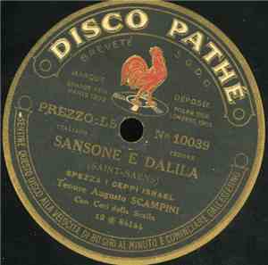 Saint-Saens, Augusto Scampini - Sansone E Dalila