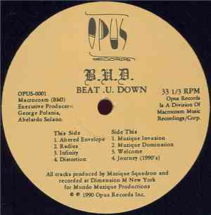 B.U.D.  - Beat .U. Down