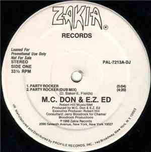 M.C. Don & E.Z. Ed - Party Rocker / Beware Of The Beat
