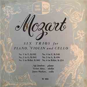 Mozart, Agi Jambor, Victor Aitay, Janos Starker - Six Trios For Piano, Viol ...