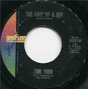 Timi Yuro - The Love Of A Boy / I Aint Gonna Cry No More