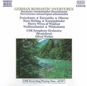 CSR Symphony Orchestra (Bratislava), Alfred Walter - German Romantic Overtu ...