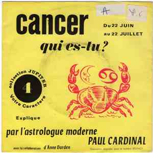 Paul Cardinal - Cancer Qui Es-Tu?