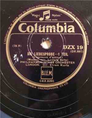 Philharmonisches Orchester London - Die Liebesprobe = L'epreuve D'amour