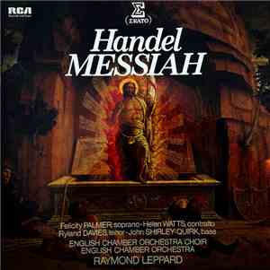 English Chamber Orchestra, Raymond Leppard, Handel - The Messiah