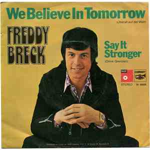 Freddy Breck - We Believe In Tomorrow (Überall Auf Der Welt)