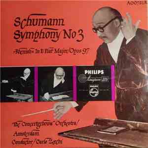 Schumann, The Concertgebouw Orchestra/Amsterdam , Conductor Carlo Zecchi -  ...