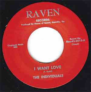 The Individuals  - I Want Love / I Really Do