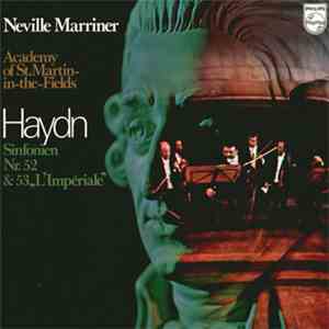Joseph Haydn, Academy Of St. Martin-in-the-Fields, Neville Marriner - Sinfo ...