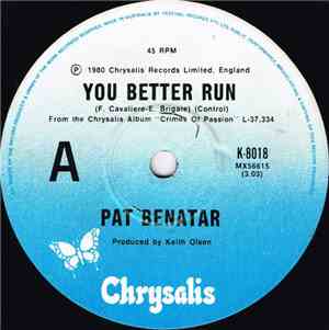 Pat Benatar - You Better Run