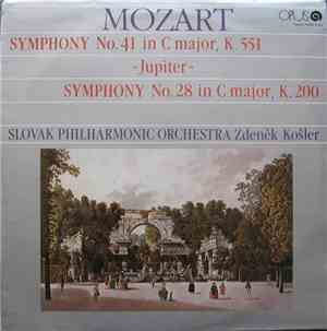 Mozart, Slovak Philharmonic Orchestra, Zdeněk Košler - Symphony No. 41 In C ...
