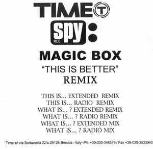 Magic Box - This Is Better (Remix)