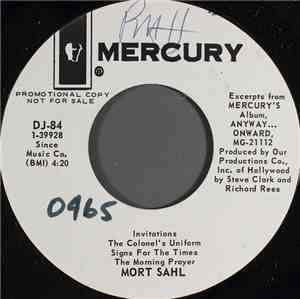 Mort Sahl - Excerpts From Mercury's Album, 