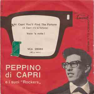 Peppino Di Capri E I Suoi Rockers - At Capri You'll Find The Fortune / Voce ...
