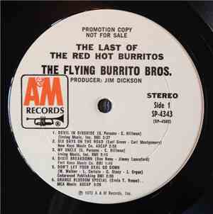The Flying Burrito Bros - The Last Of The Red Hot Burritos
