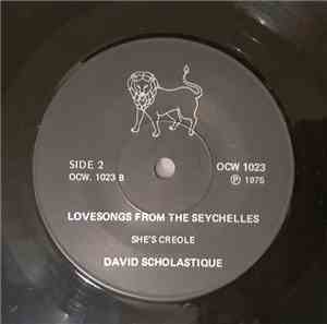 David Scholastique - Lovesongs From The Seychelles