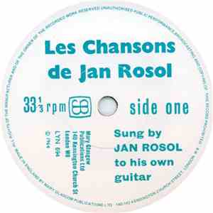 Jan Rosol - Les Chansons De Jan Rosol