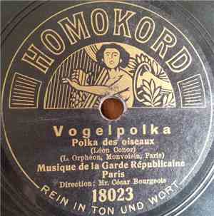 Musique De La Garde Républicaine - Vogelpolka / Der Brummbär
