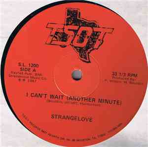 Strangelove  - I Can't Wait