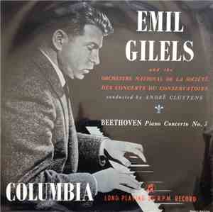 Beethoven, Emile Guillels, Orchestre De La Société Des Concerts Du Conserva ...