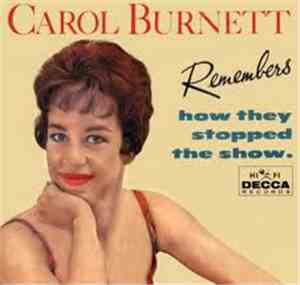 Carol Burnett - Carol Burnett Remembers How They Stopped The Show