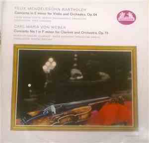 Felix Mendelssohn-Bartholdy - Carl Maria von Weber / Tibor Varga - Berlin P ...